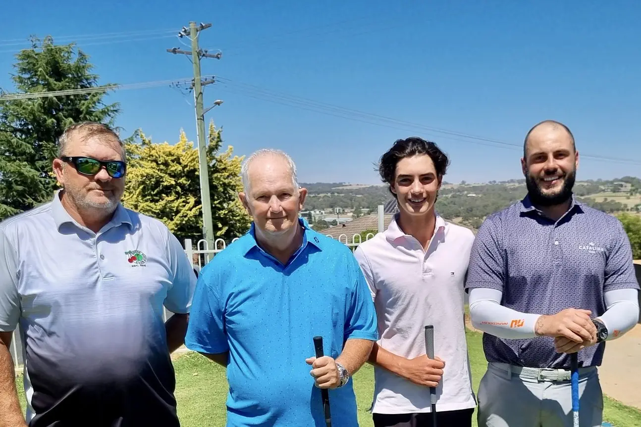 Handiskins finalists Richard Apps, Andrew Aiken, Levi French and Rhett Foreman. PHOTO: Supplied.
