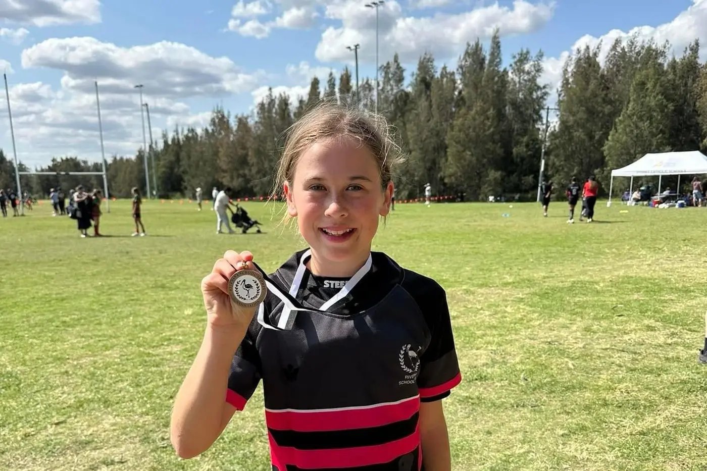Molly Manchester was awarded the Riverina Medal at the State Rugby 7s.