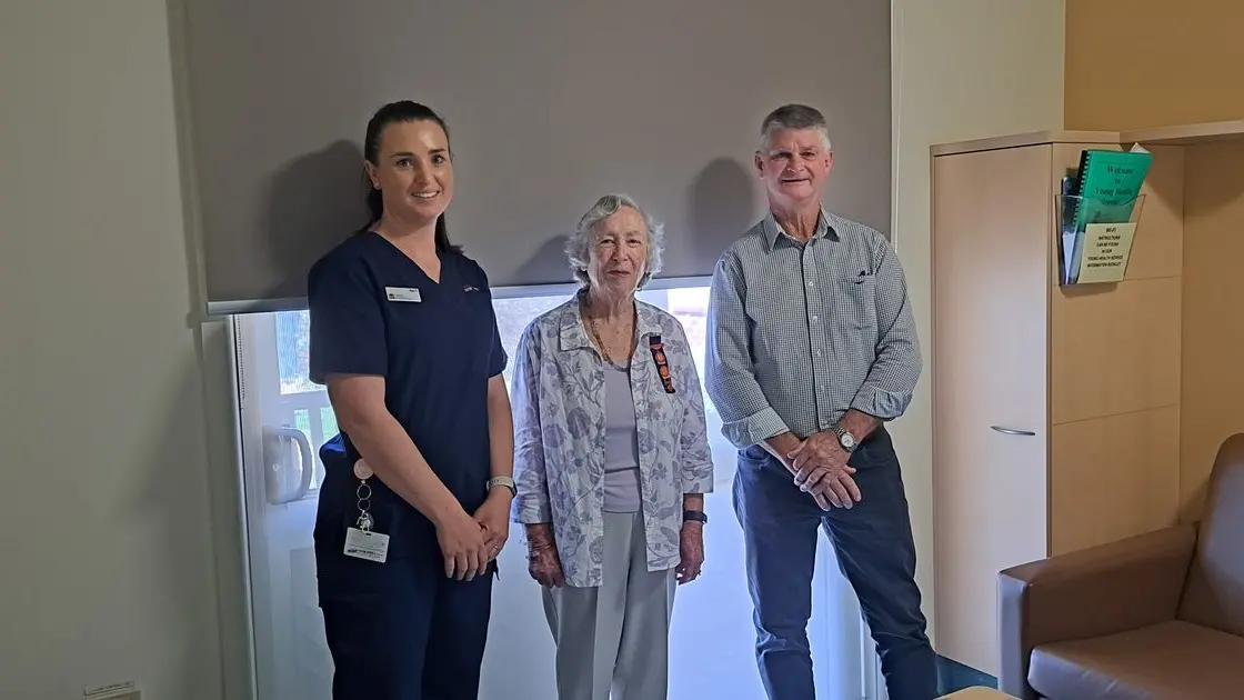 Hospital wards have blinds thanks to Auxiliary