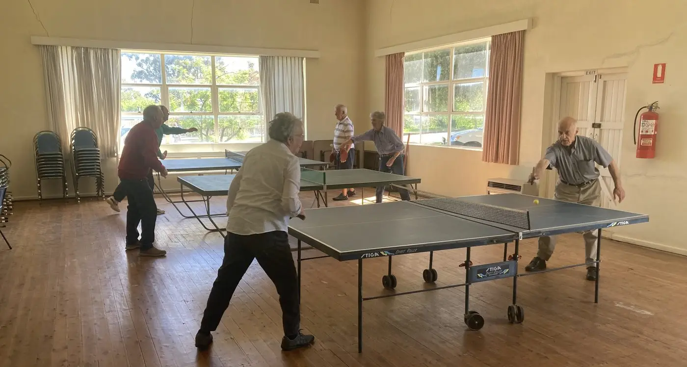 Locals invited to join in the table tennis fun