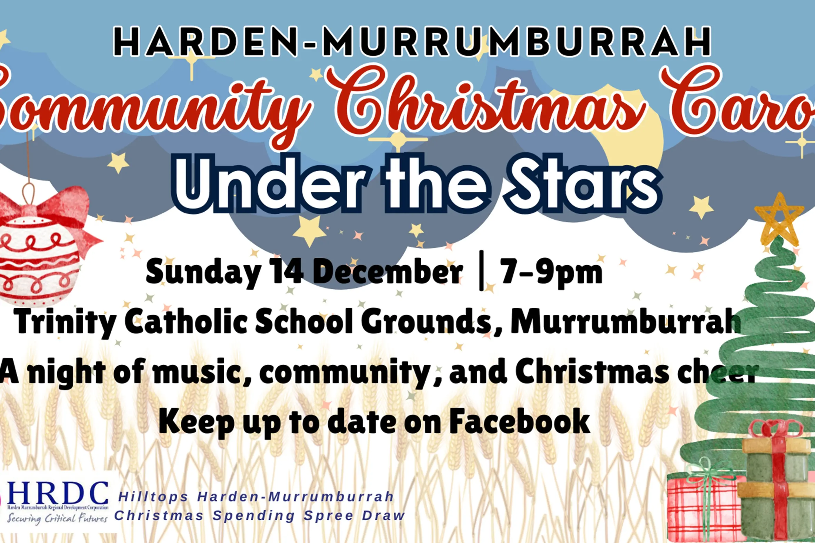 <p>Community Christmas Carols Facebook Cover Page - 2025 HMCCC Poster</p>\\n