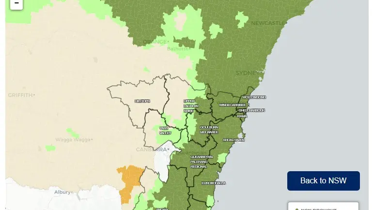 Entirety of Hilltops now drought affected