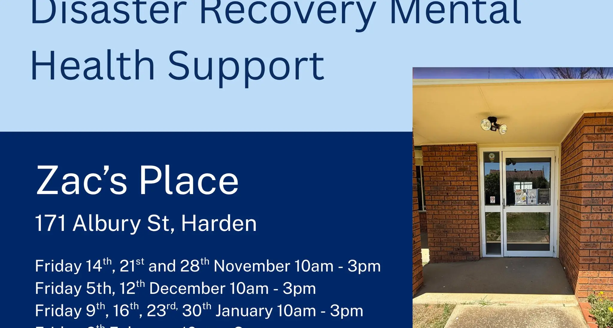 Free mental health support available in Harden