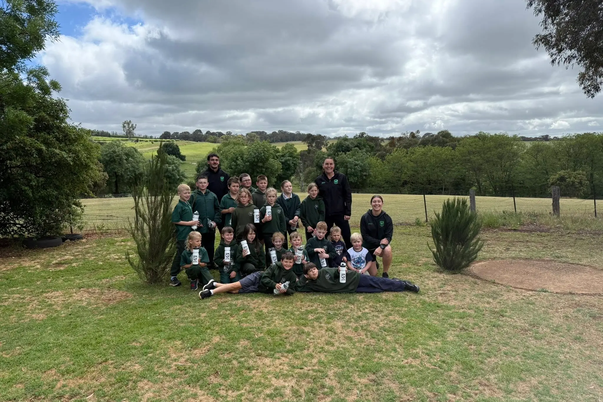<p>Wombat Public School students were excited to take part in the sessions with NRLW star Tara McGrath West. PHOTOS: Supplied</p>\\n