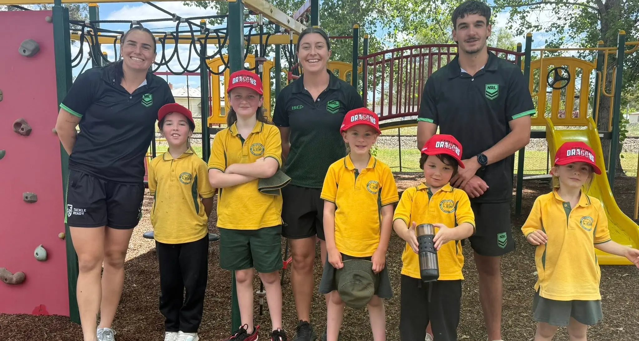 Small schools train with NRLW star