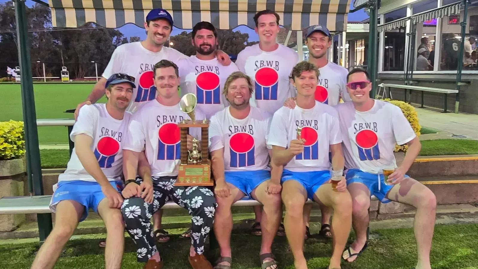 A huge day of cricket with mates