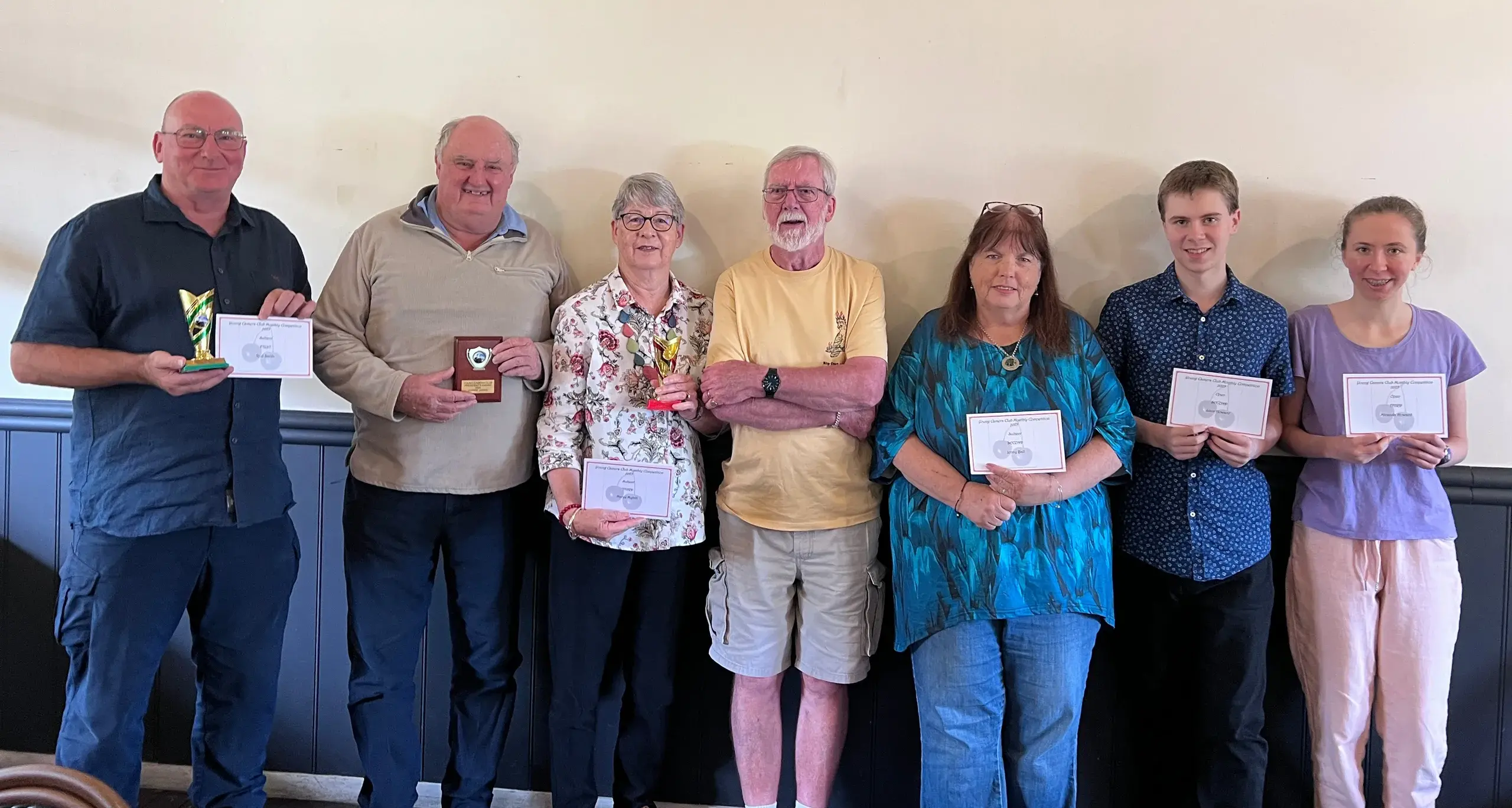 Young Camera Club hold annual awards