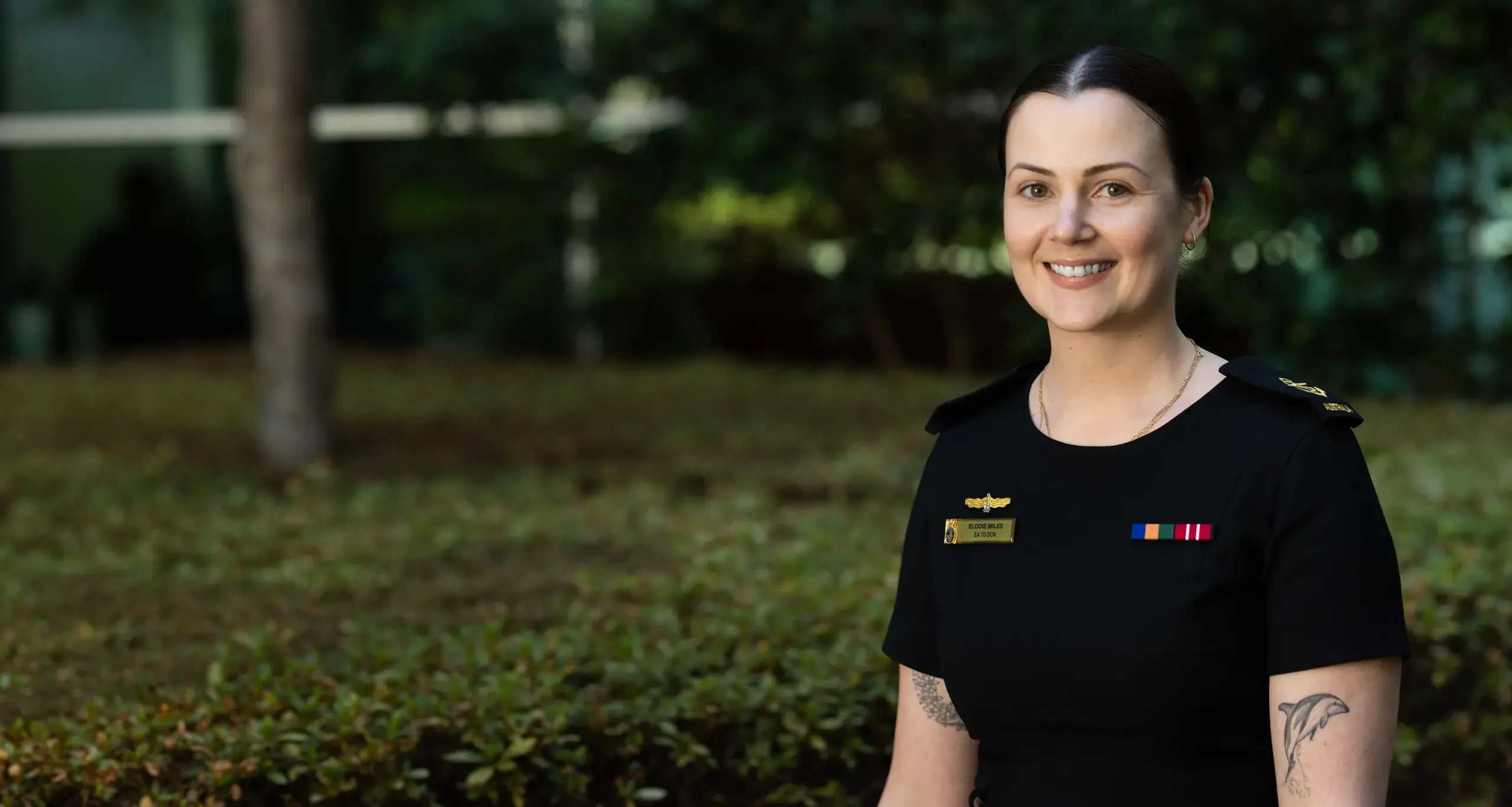 Elodie: The Navy pushes me to be my best