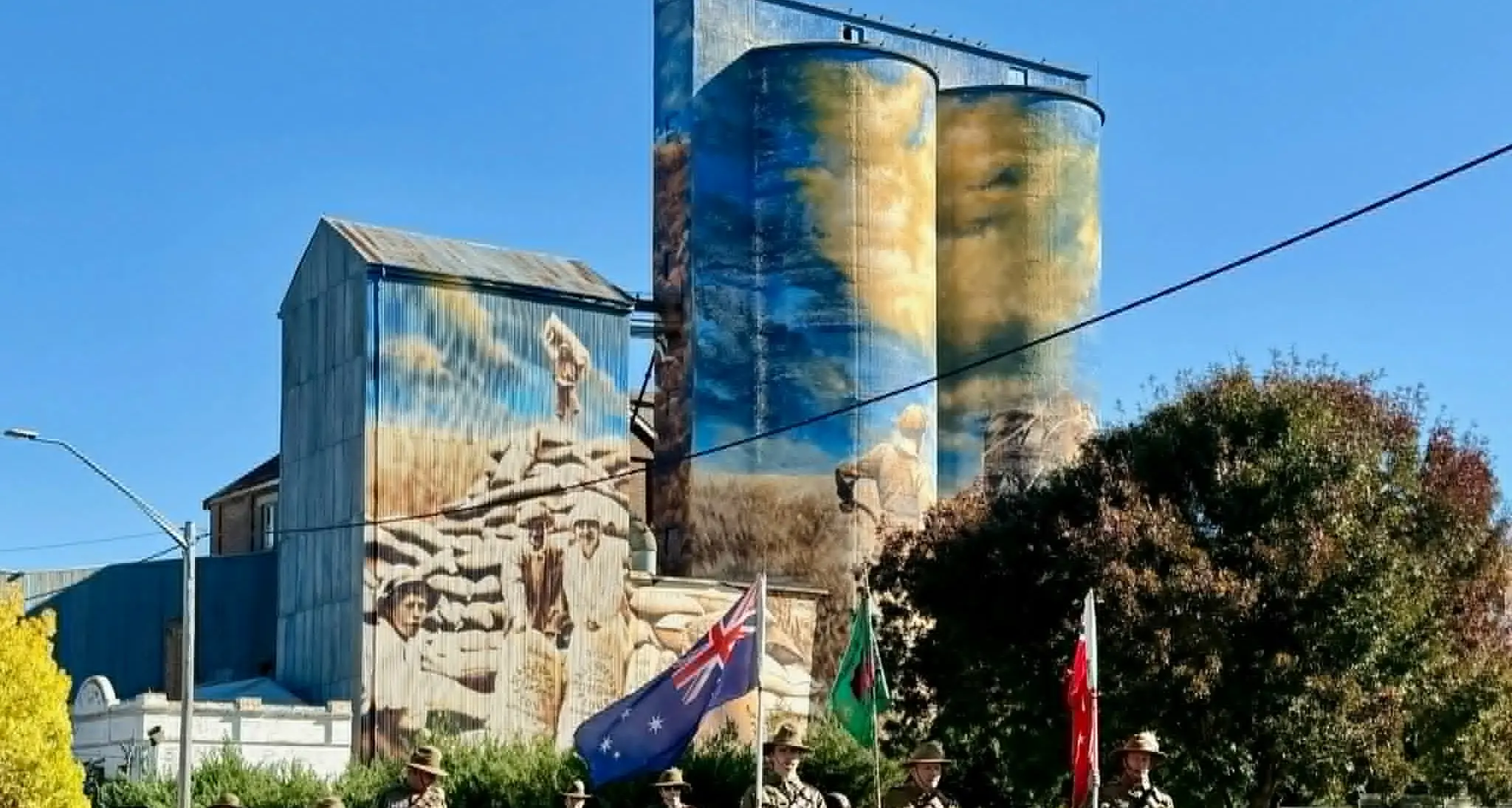 Community united in reflection and remembrance