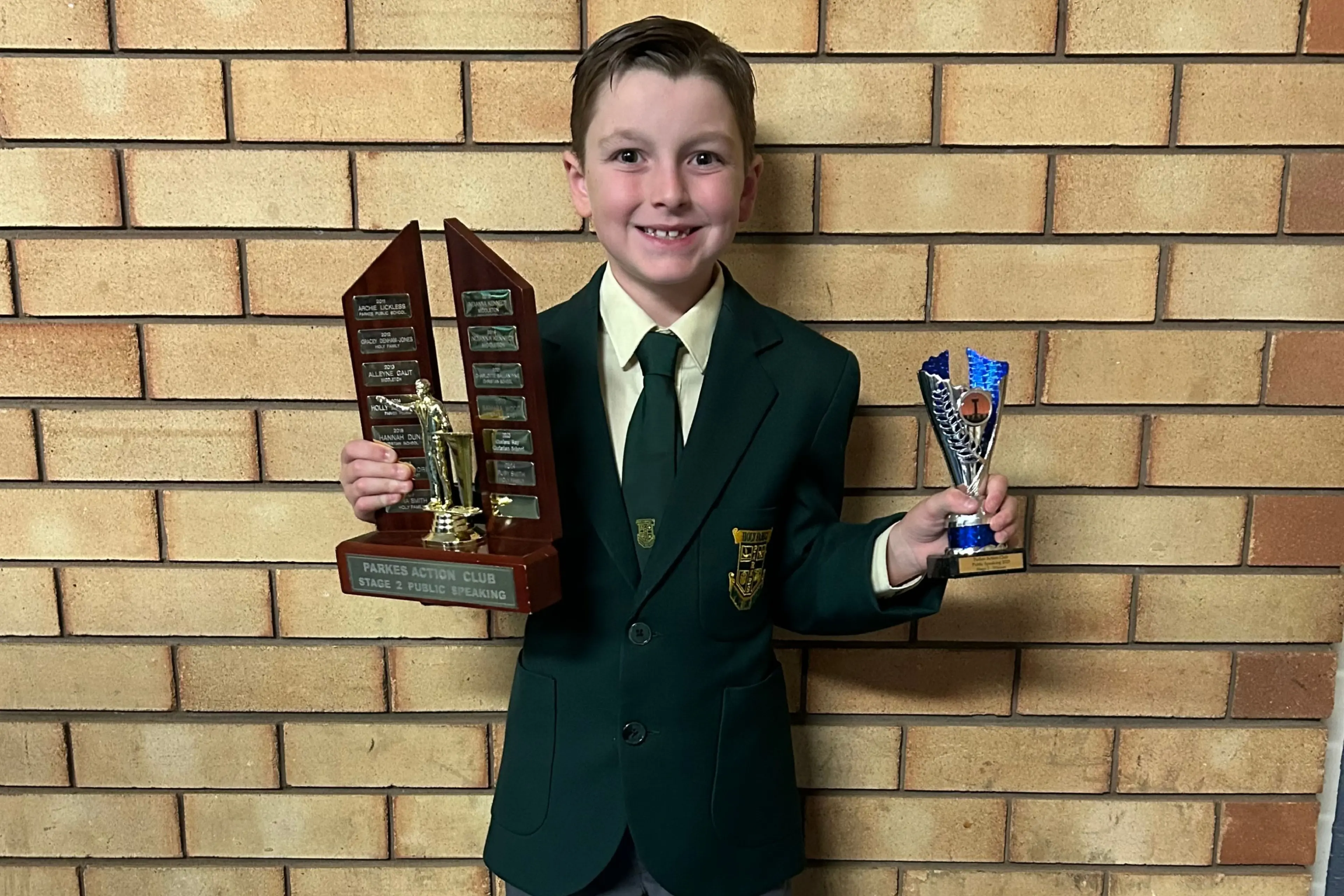 <p>Nine-year-old Finley Gibbons needed help with his speech at five and after access to a Royal Far West speech pathologist, he\\'s now won two public speaking competitions.</p>\\n