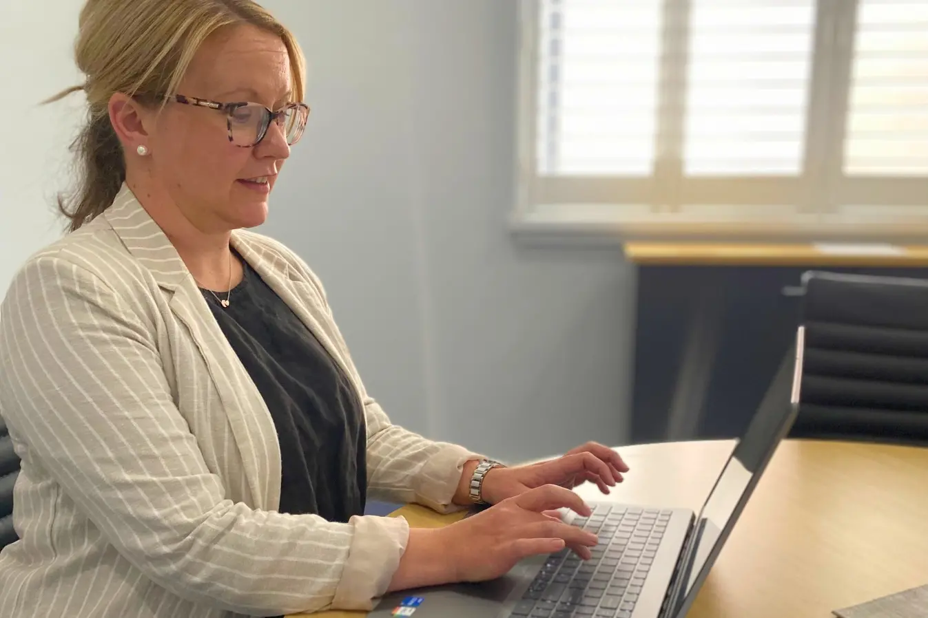 <p>Emma Duffey says confusion around negative gearing and capital gains tax changes has prompted a surge in enquiries. PHOTO: Ryan Long</p>\\n