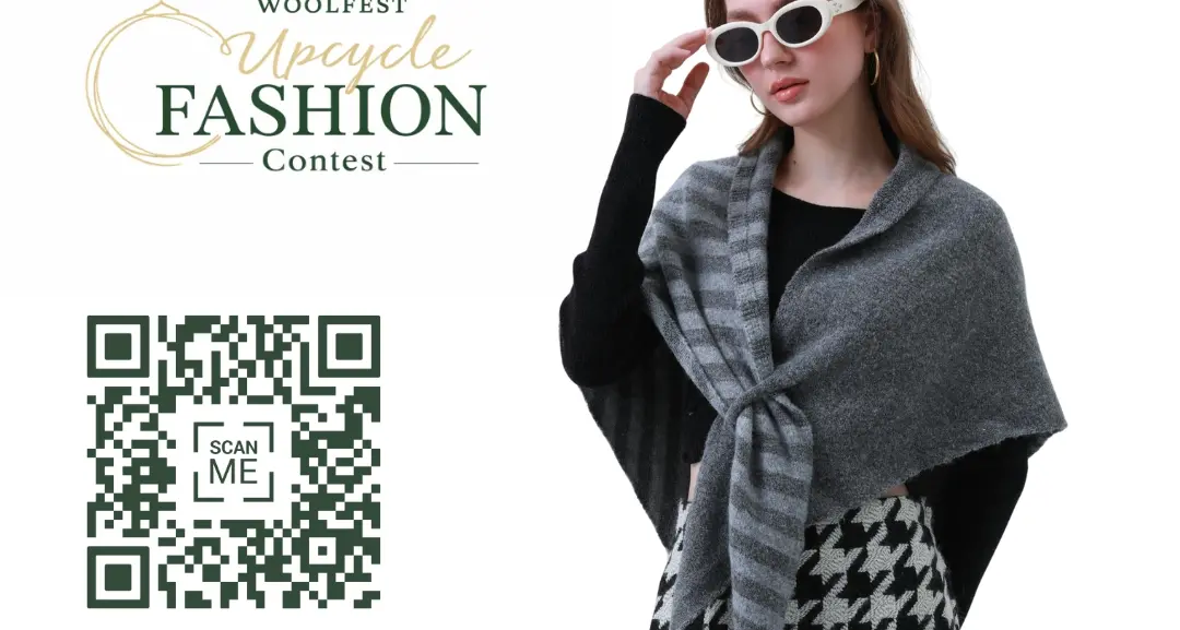 Old clothes become winning designs