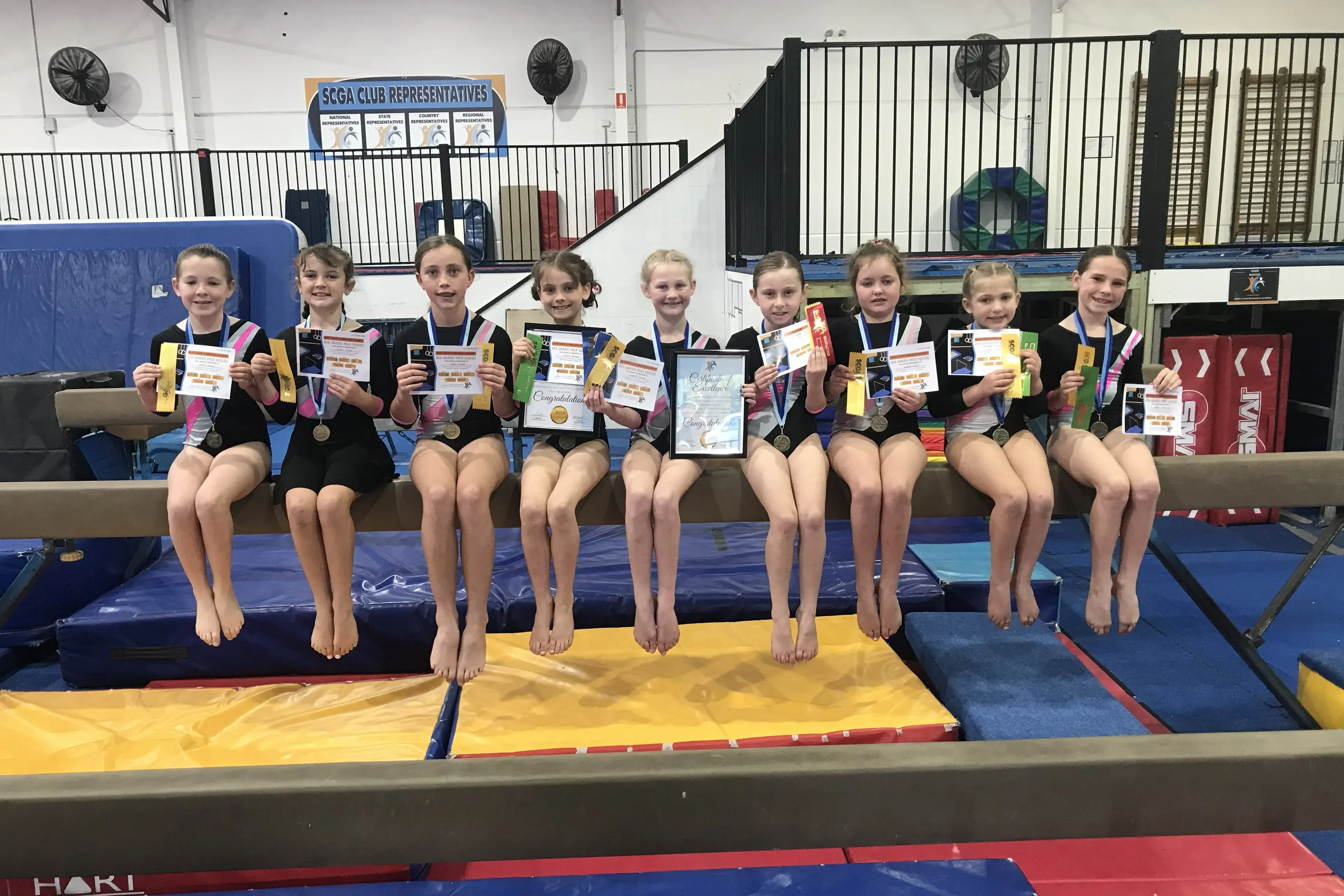 <p>Members from the Boorowa Gymnastic Club participated in their first competition for the year where they achieved great results. PHOTO: Supplied</p>\\n