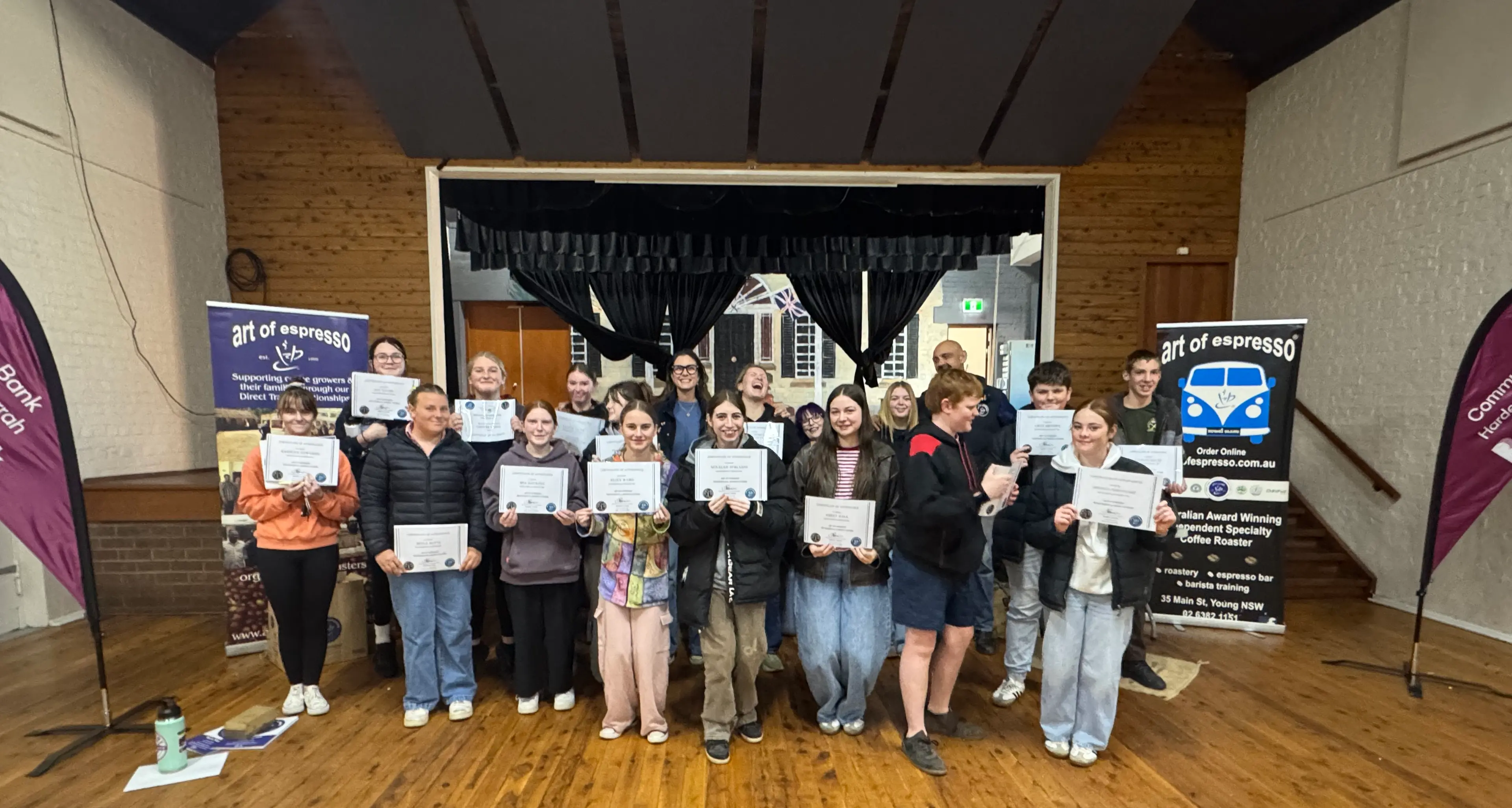 Locals brew up new skills