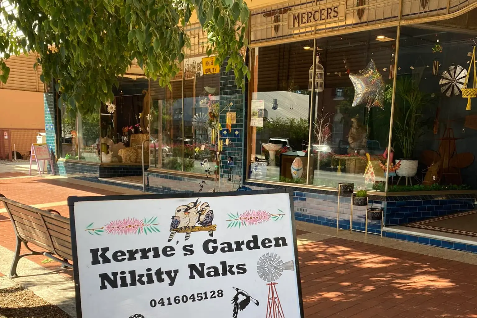<p>Kerrie\\'s store on Pudman Street. PHOTO: Kerrie\\'s Garden Nikity Naks Facebook page</p>\\n