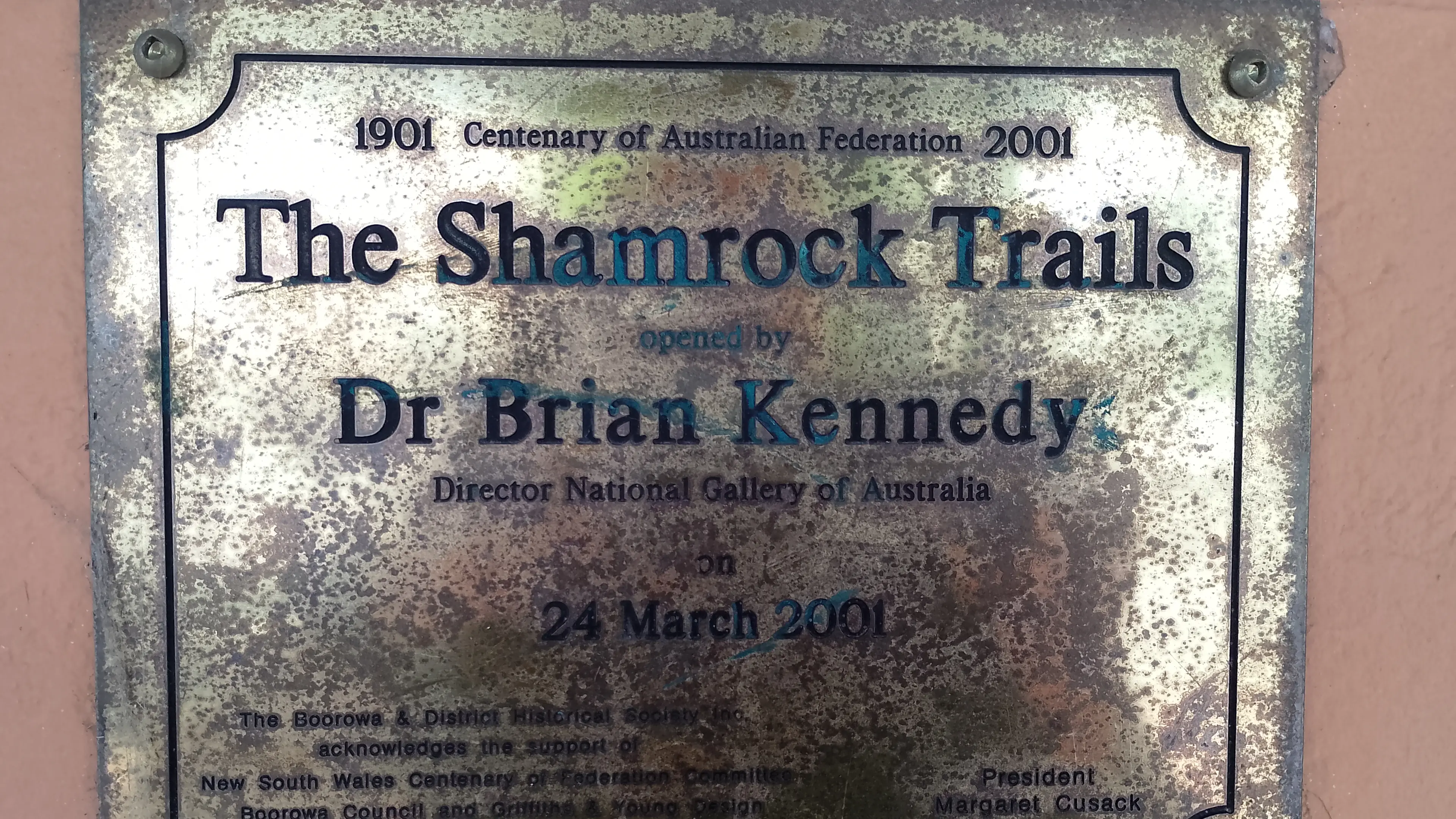 Walk through history on Shamrock Trail