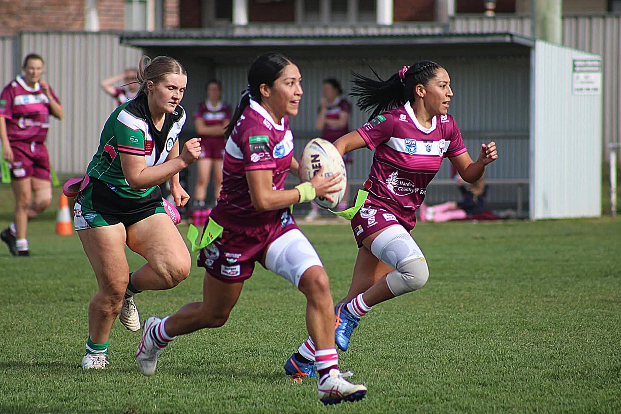 <p>The Harden Hawkettes and Harden Hawks have come away with a win against North Canberra Bears, following on from their win against Crookwell (pictured). PHOTO: Supplied</p>\\n