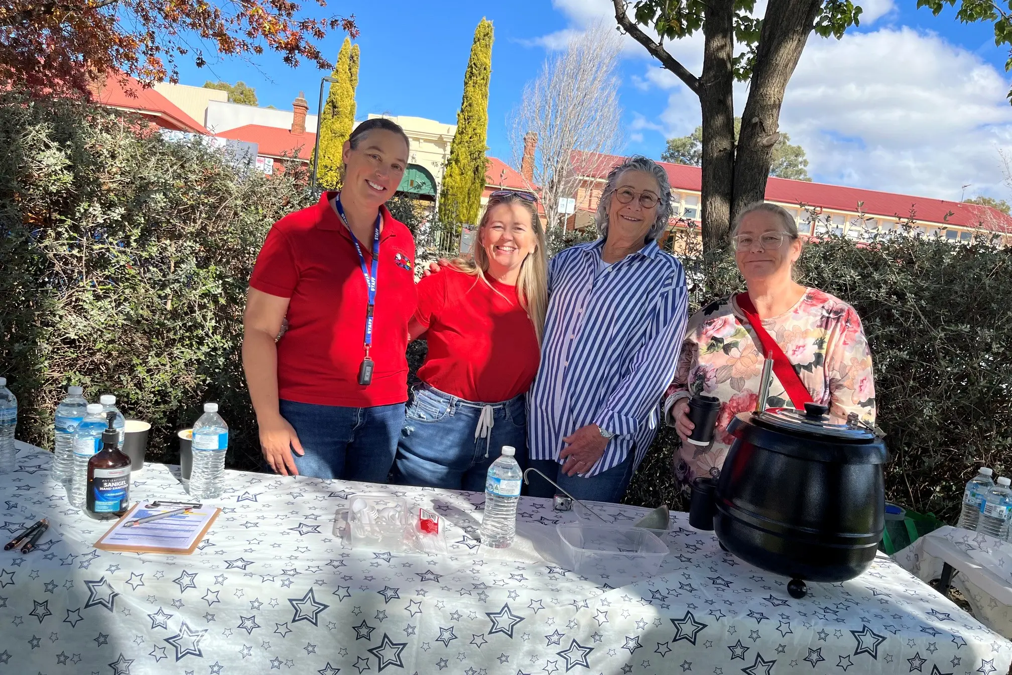 <p>Community Hub staff were among those who celebrated the Hub\\'s 15th year. PHOTOS: Supplied</p>\\n