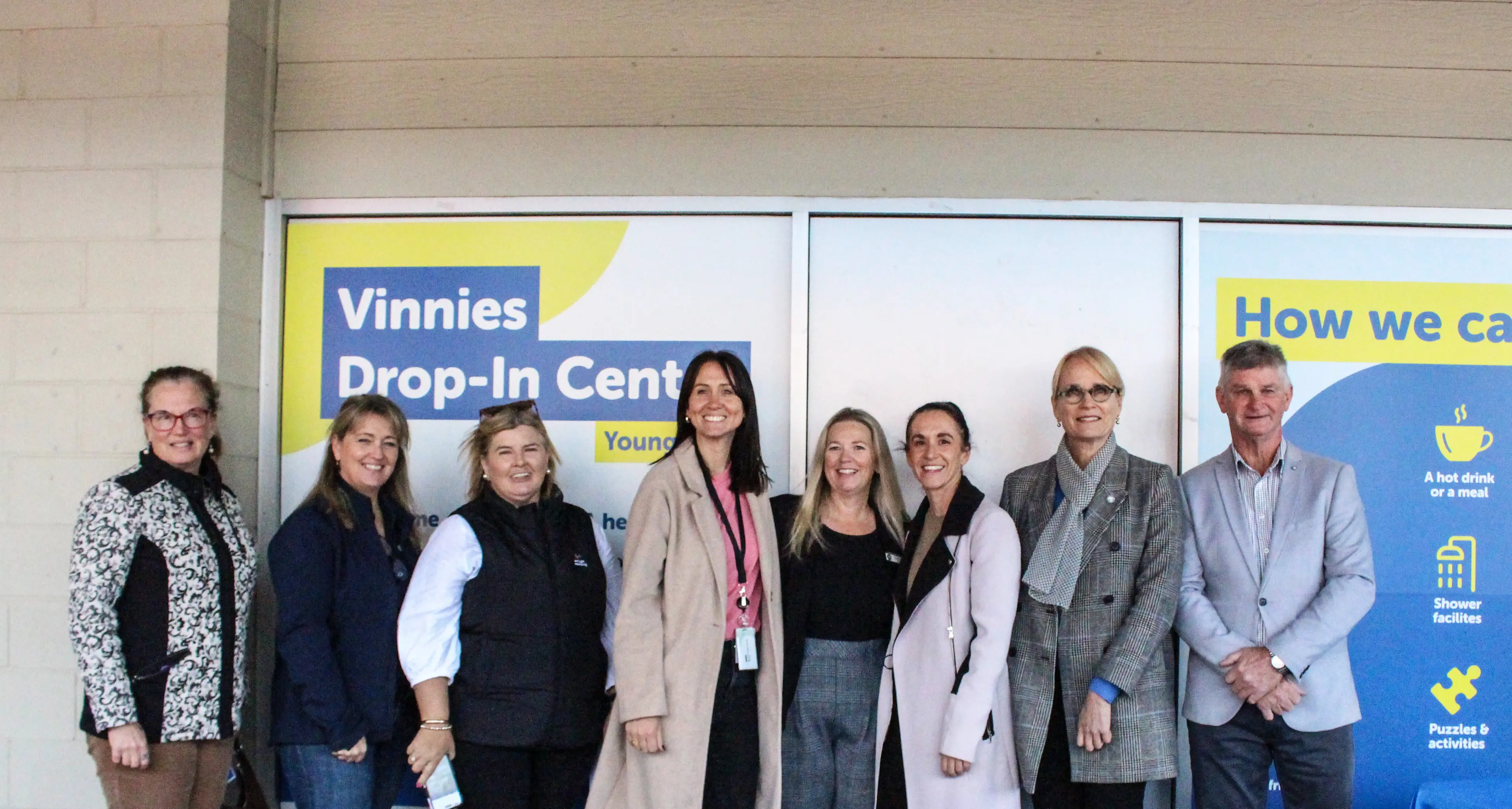 Community organisations unite to create new Vinnies drop-in centre