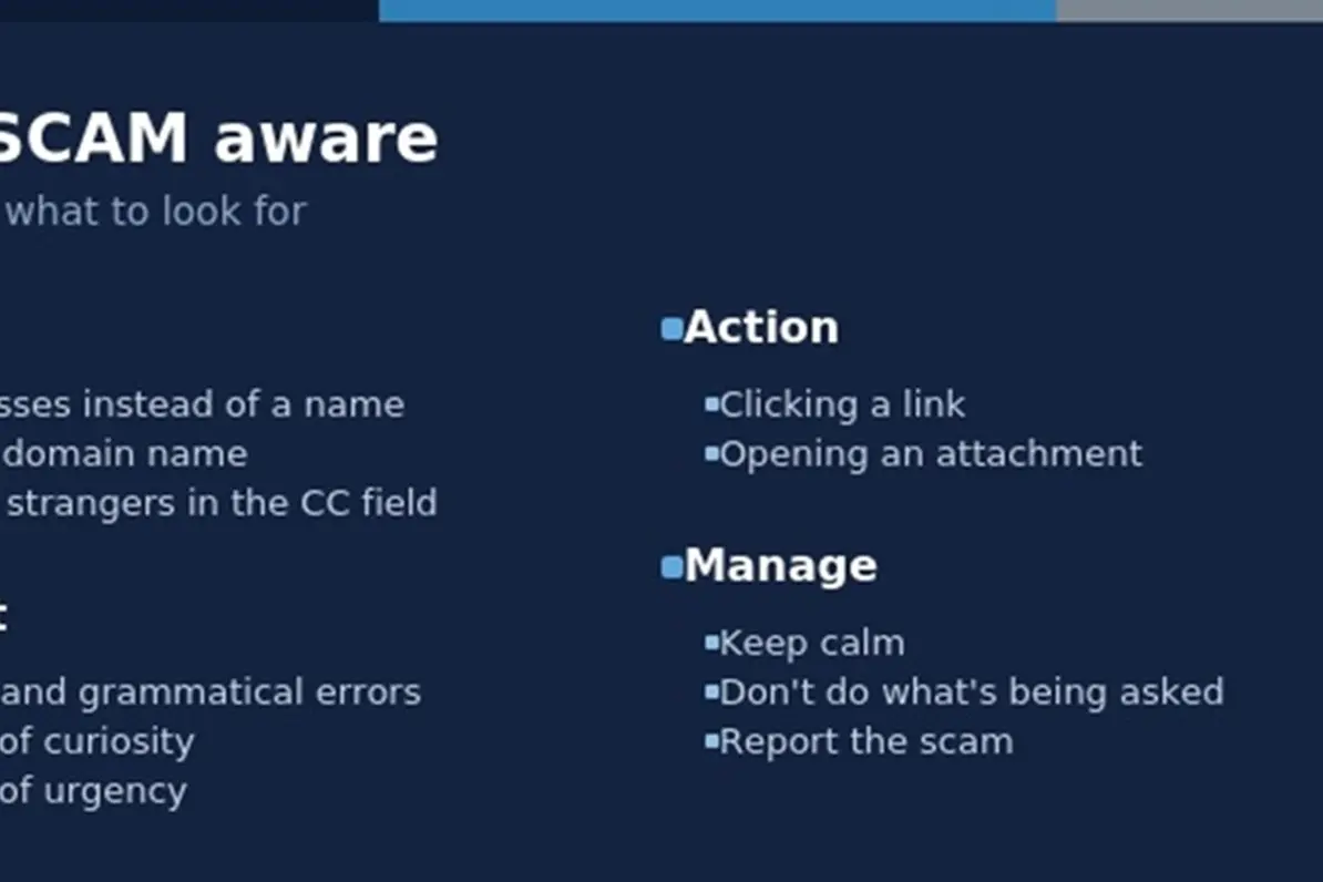 <p>Be scam aware: cams don\\'t just arrive by email anymore. AI Generated Image.</p>\\n