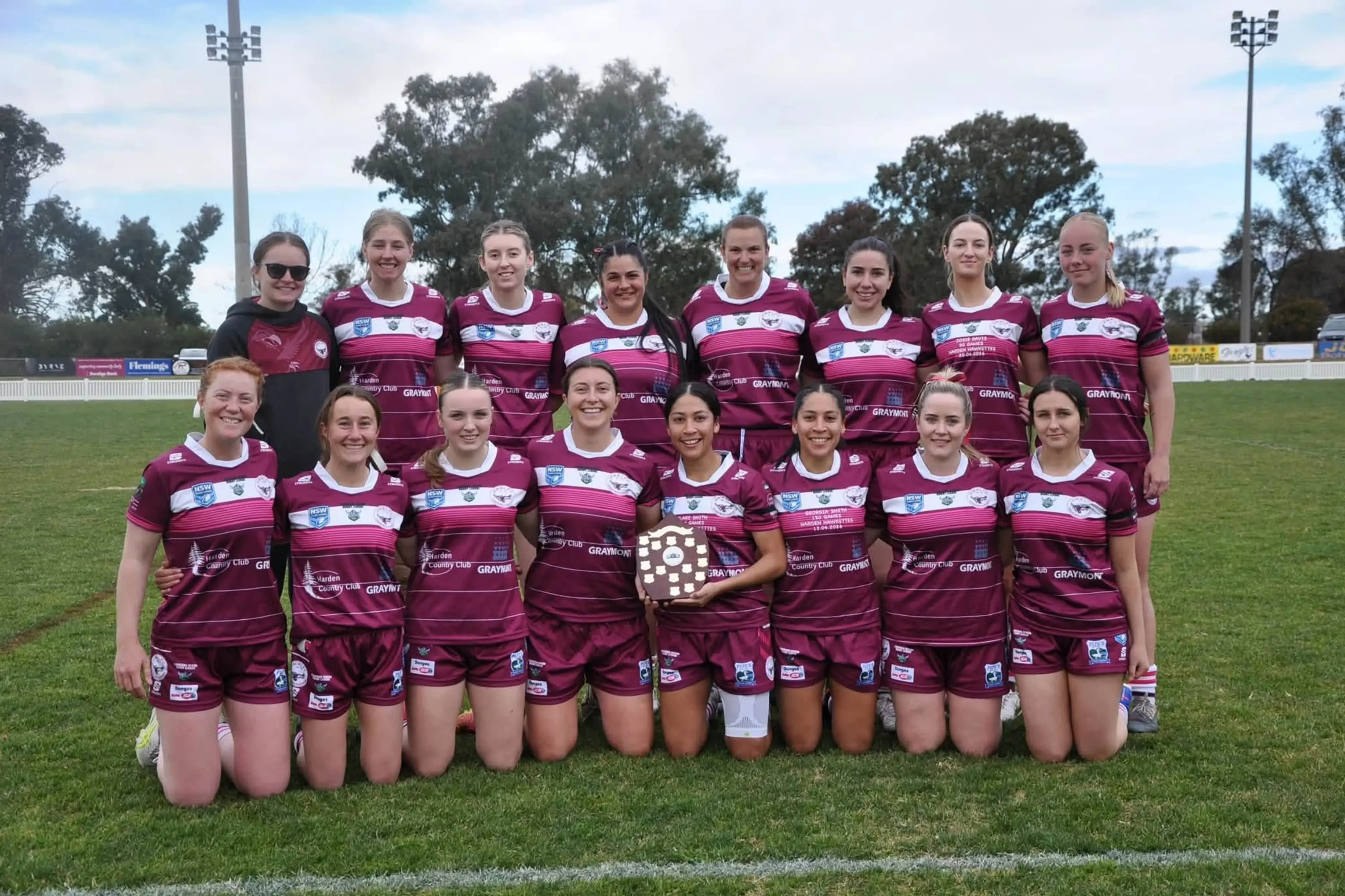 <p>The Harden Hawkettes had a strong win over the weekend helping them claim the minor premiership., PHOTO: Harden Hawks Facebook page</p>\\n