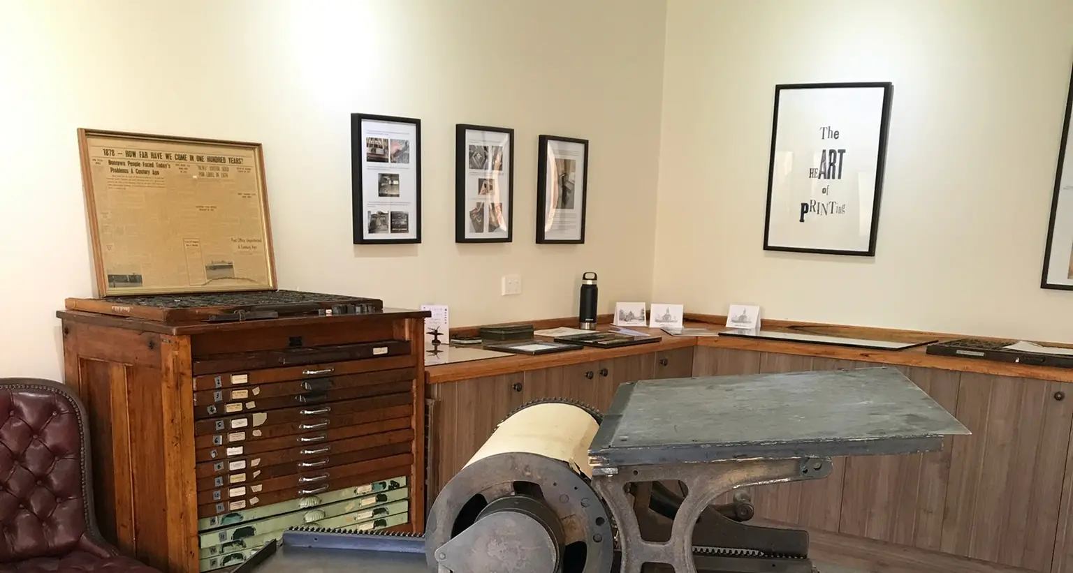 Shamrock Trail: The Burrowa News Printery building