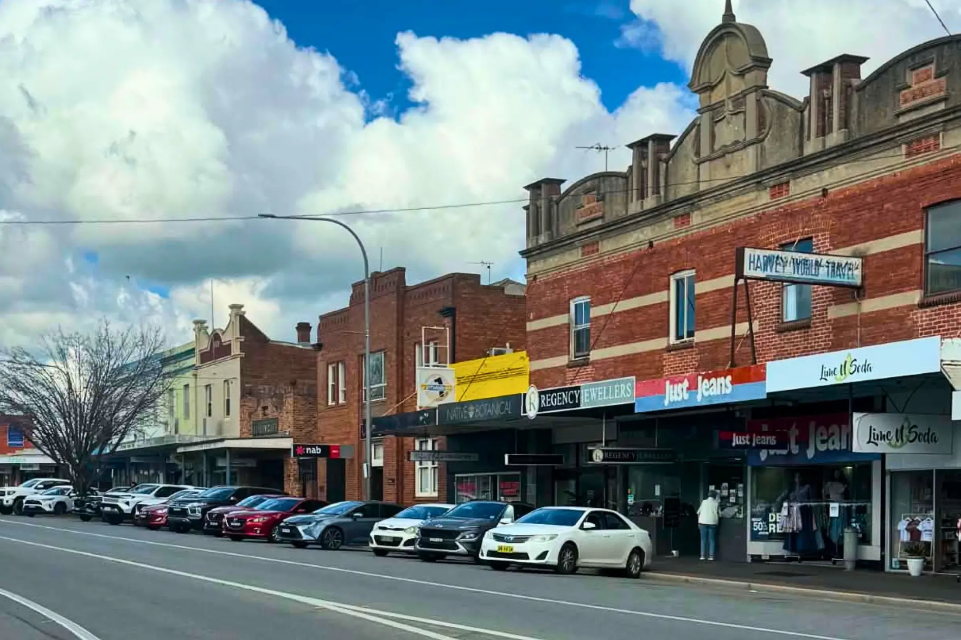 <p>Small businesses along Boorowa Street and across Young could be recognised as part of NSW Small Business Month. Photo by Ryan Long</p>\\n