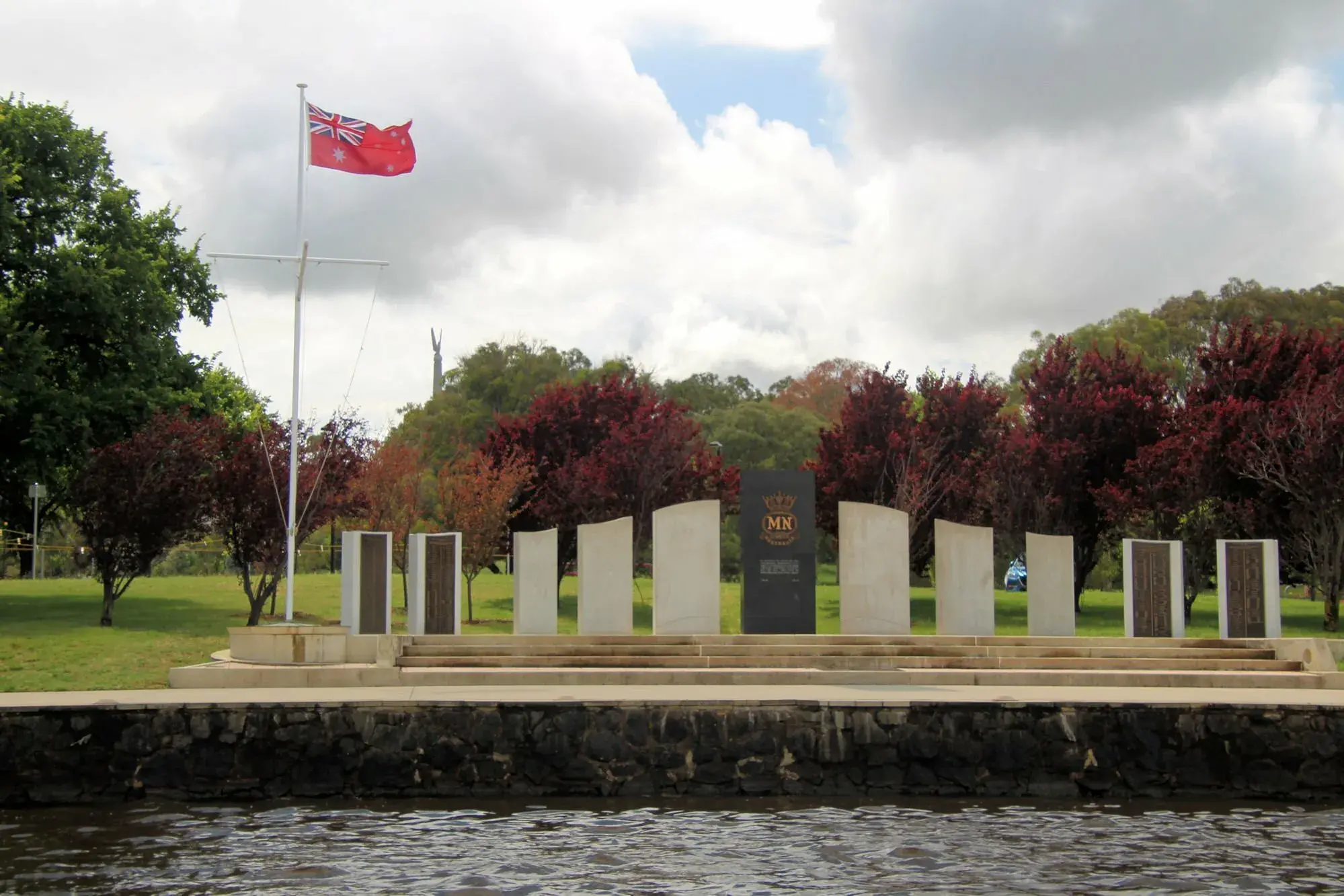 <p>Merchant Navy Memorial in Kings Park Canberra Photo Supplied</p>\\n