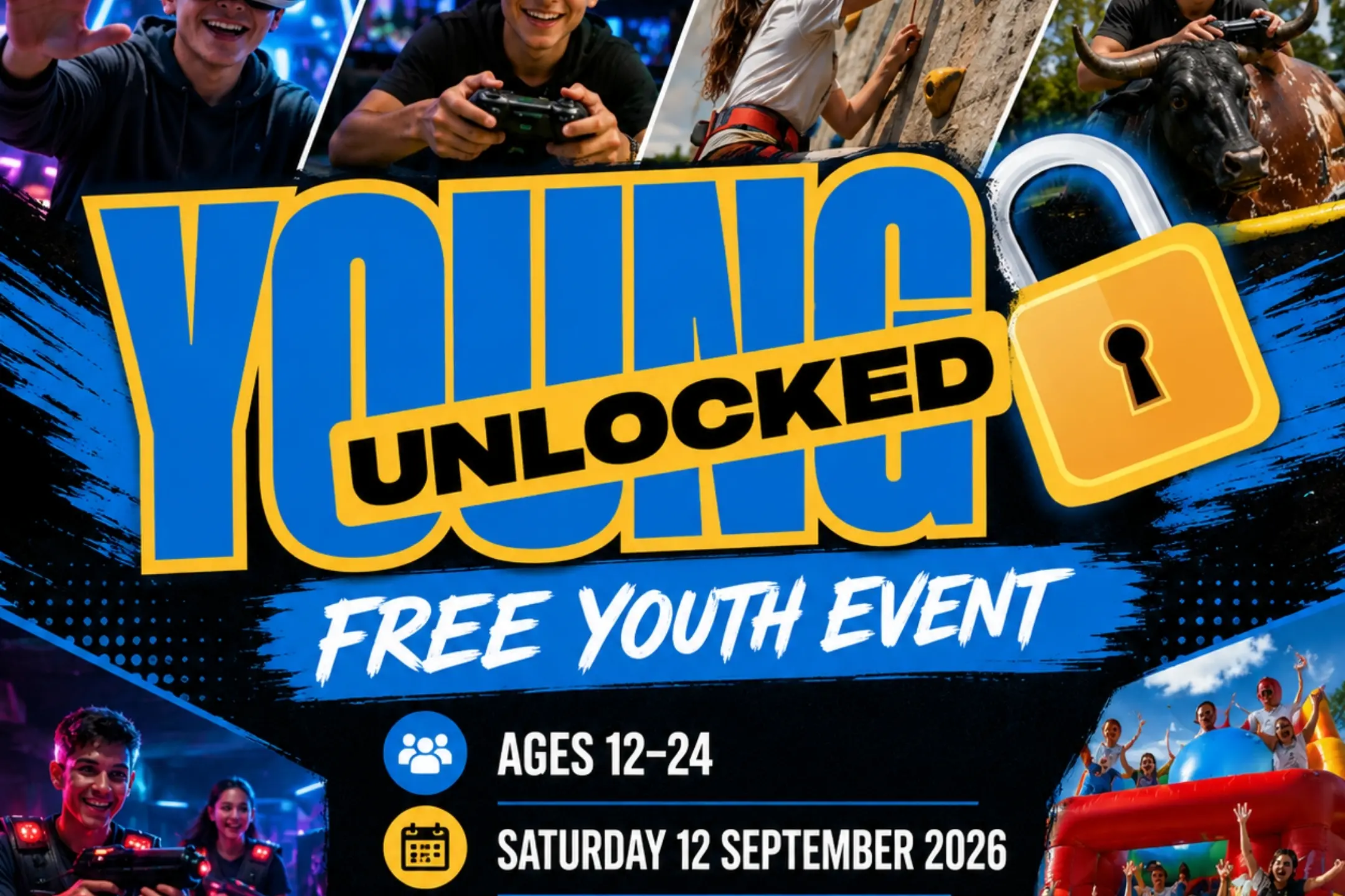 <p>Young Unlocked will be held at PCYC on 12 September.</p>\\n