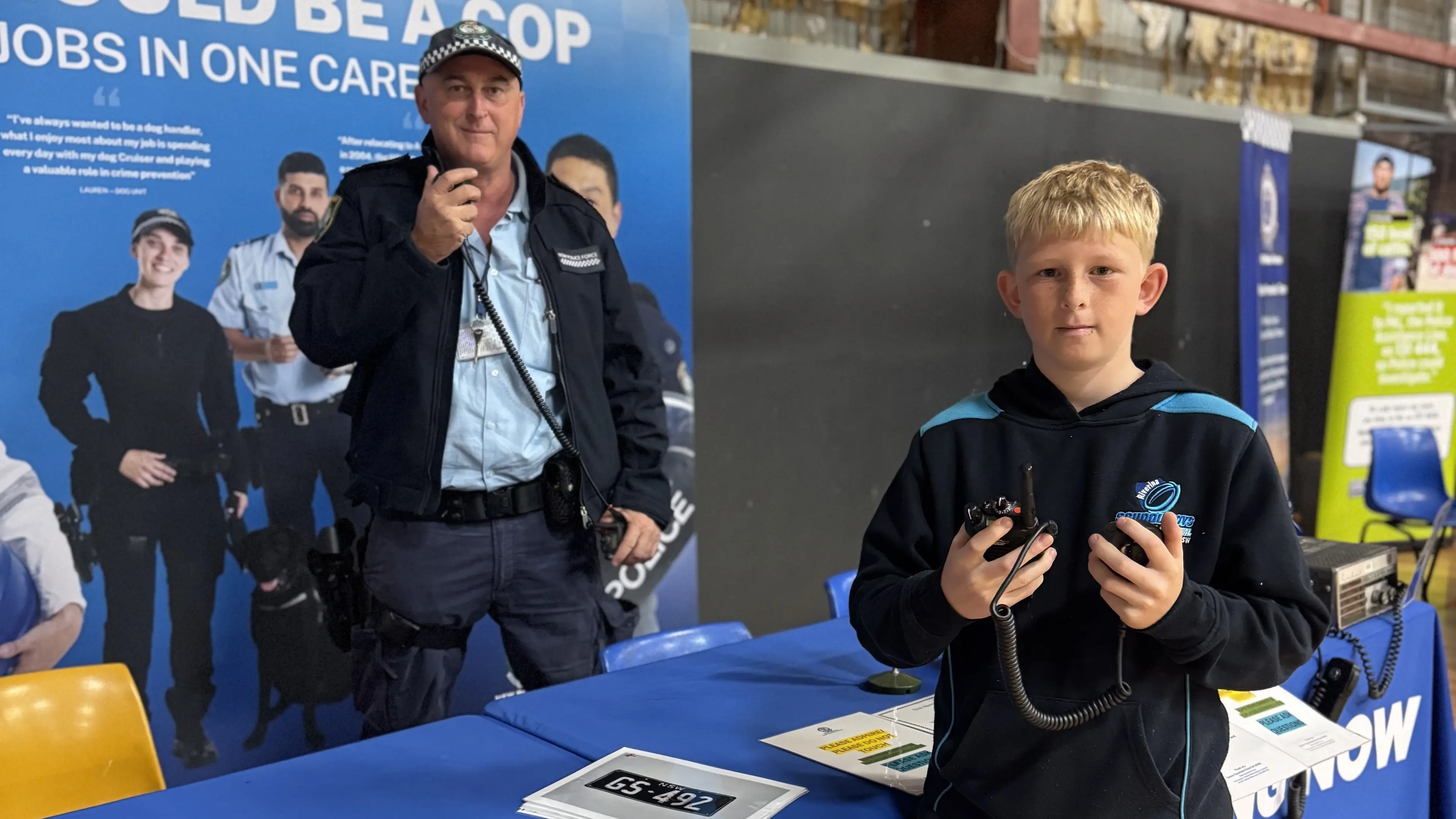Locals turn out for Be a Cop in your Home Town Roadshow
