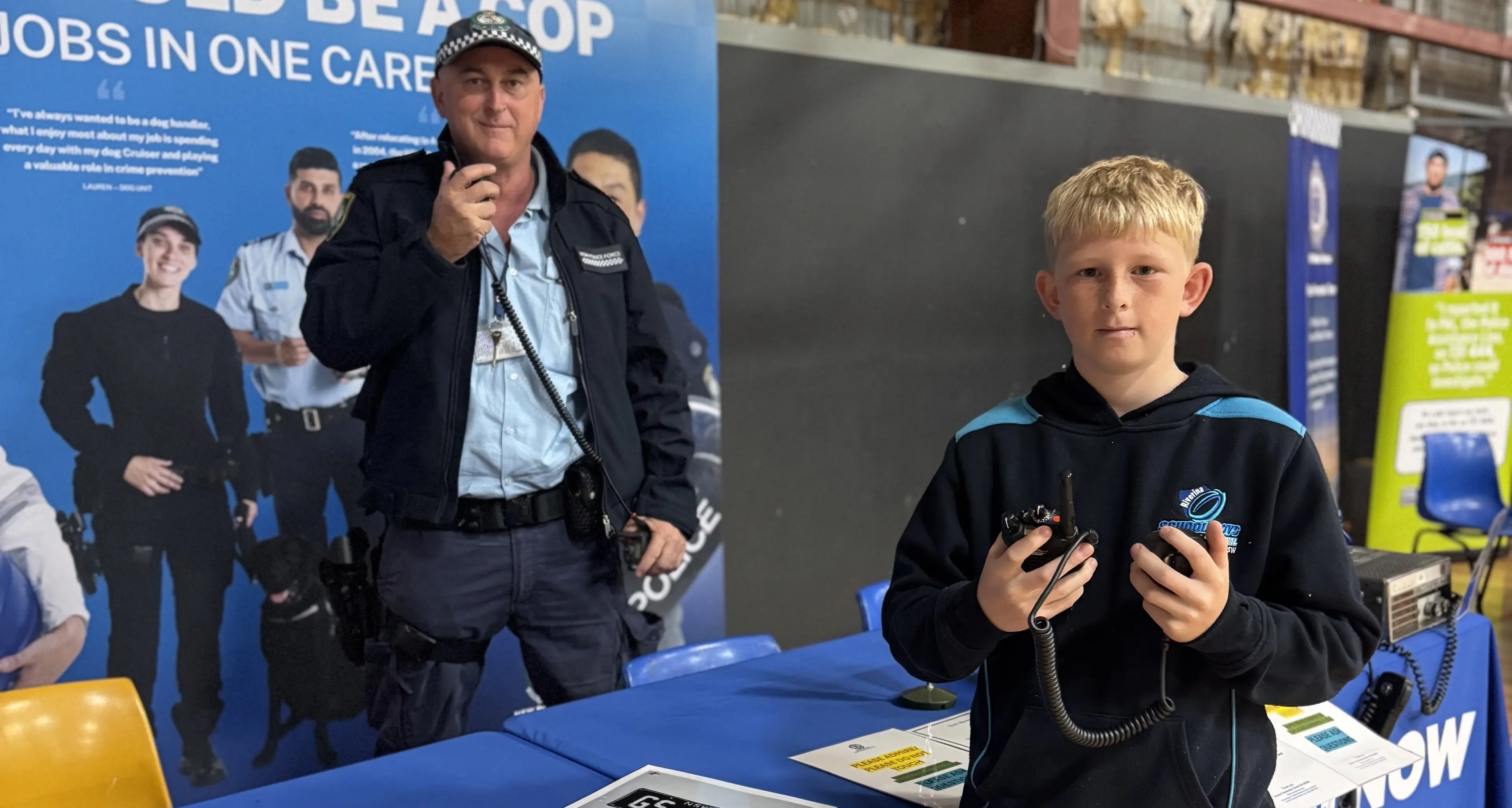 Locals turn out for Be a Cop in your Home Town Roadshow