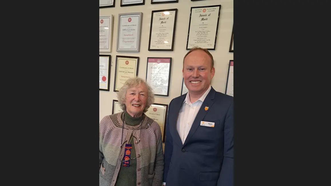 Hospital Auxiliary hear from expert on ageing well