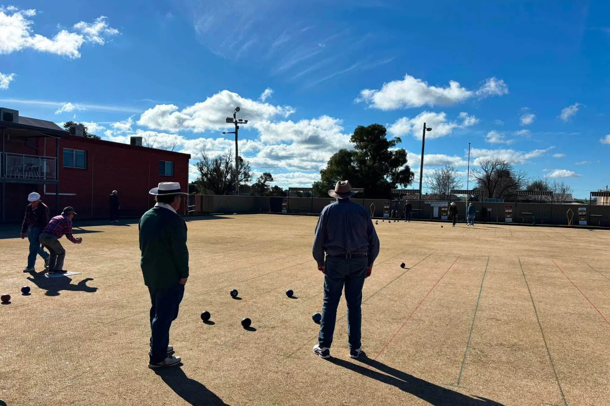 <p>Blue skies at the Boorowa Ex Services & Citizens Club\\'s bowling green. PHOTO: Dean Franklin</p>\\n