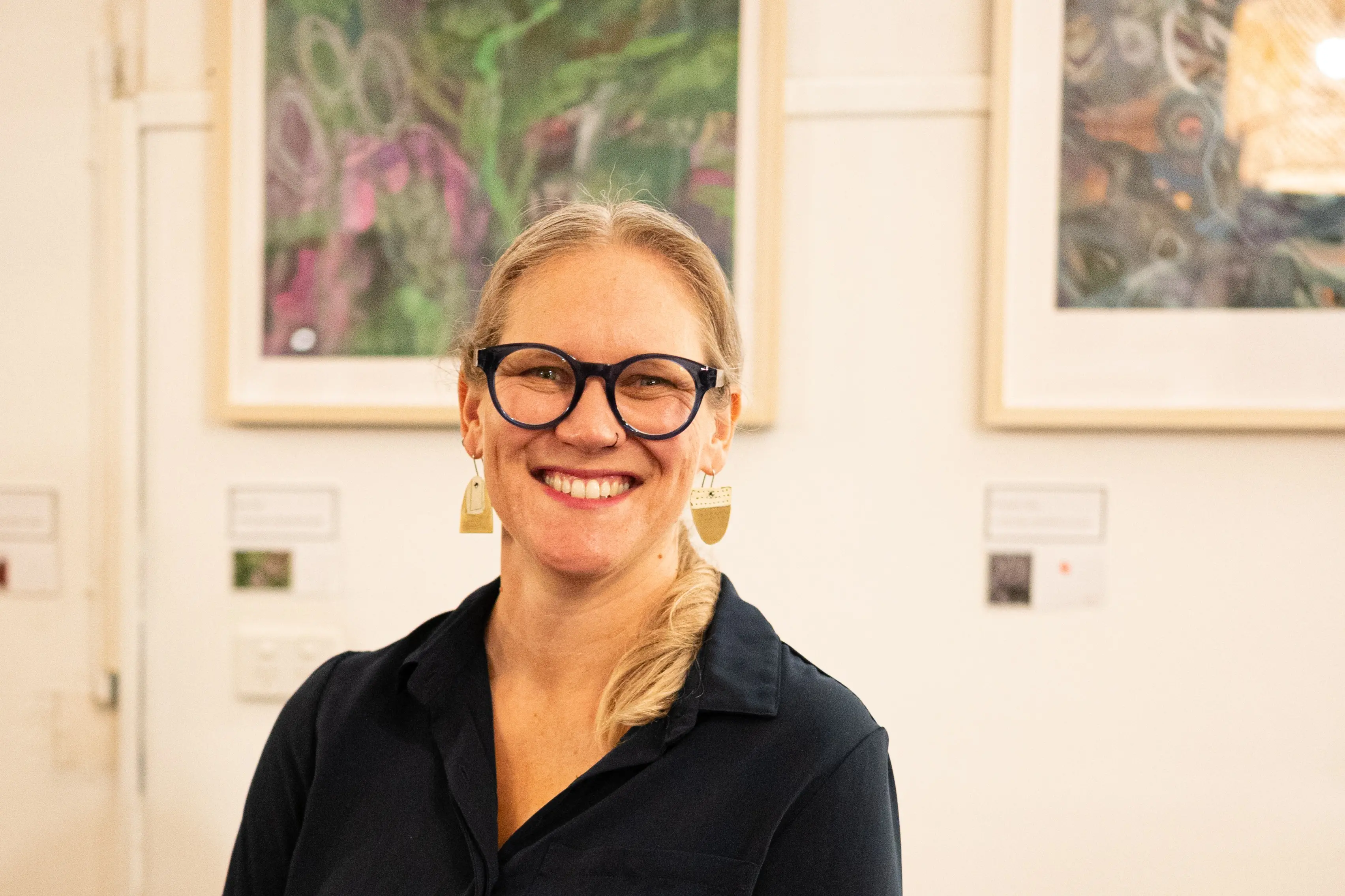 Local artist's art exhibition opens at Boorowa wine bar