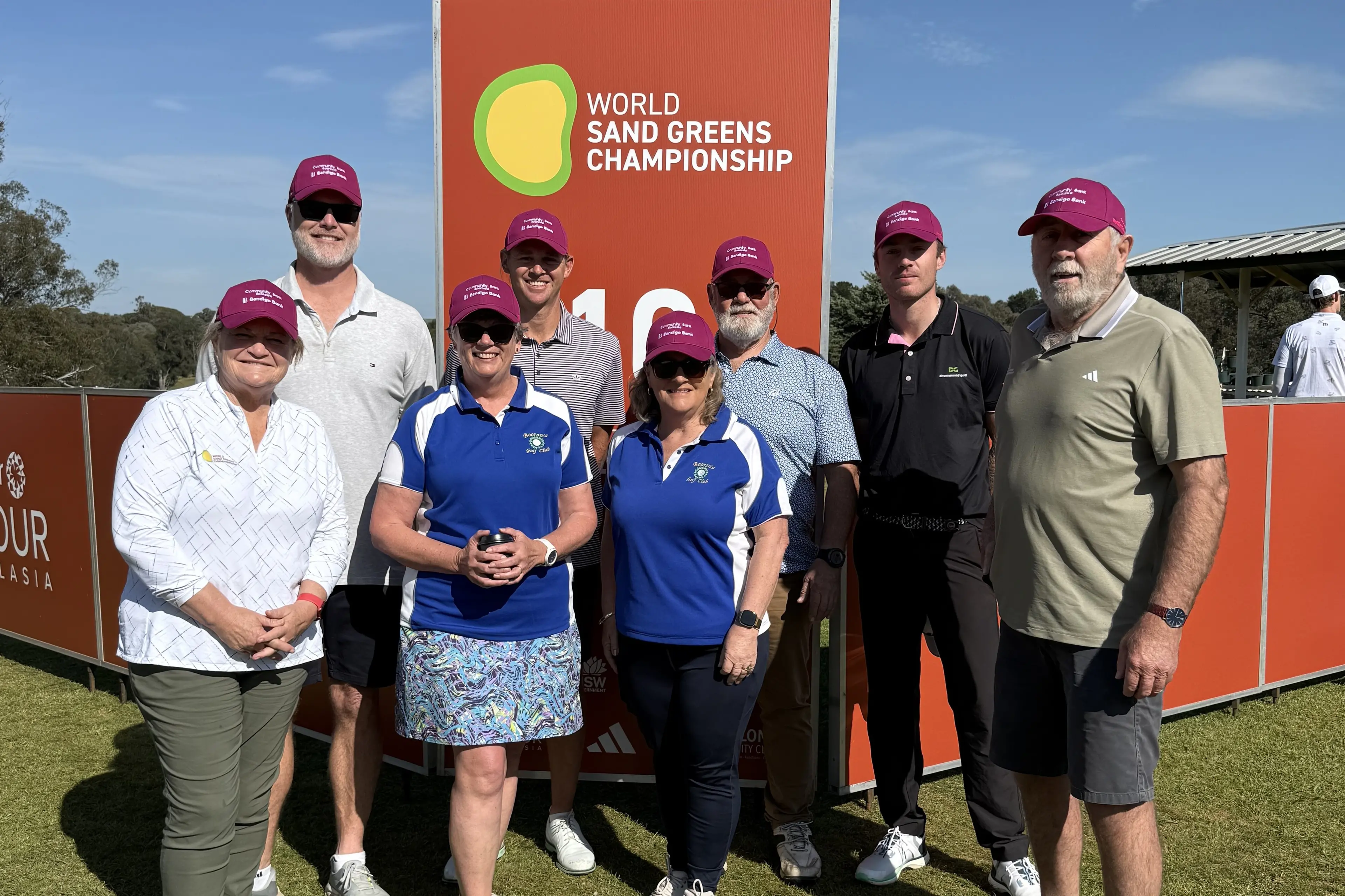 <p>A Community Bank Boorowa team took out the World Sand Green Championship Pro-Am. PHOTO: Wendy Tuckerman MP</p>\\n