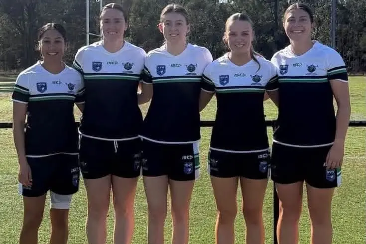 <p>INSET: The five girls who travelled to Sydney to represent the Canberra Region came home with the title. PHOTO: Supplied</p>\\n