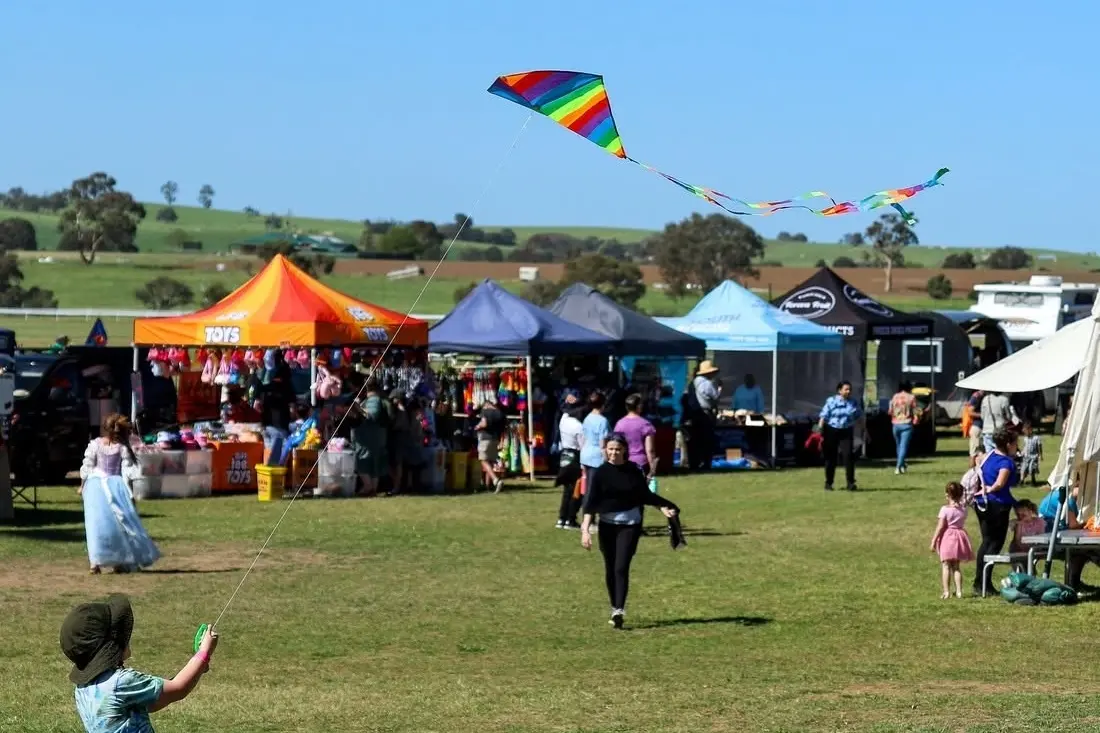 <p>Hopes are high for another blue sky on Kite Festival Day. PHOTOS: Supplied</p>\\n