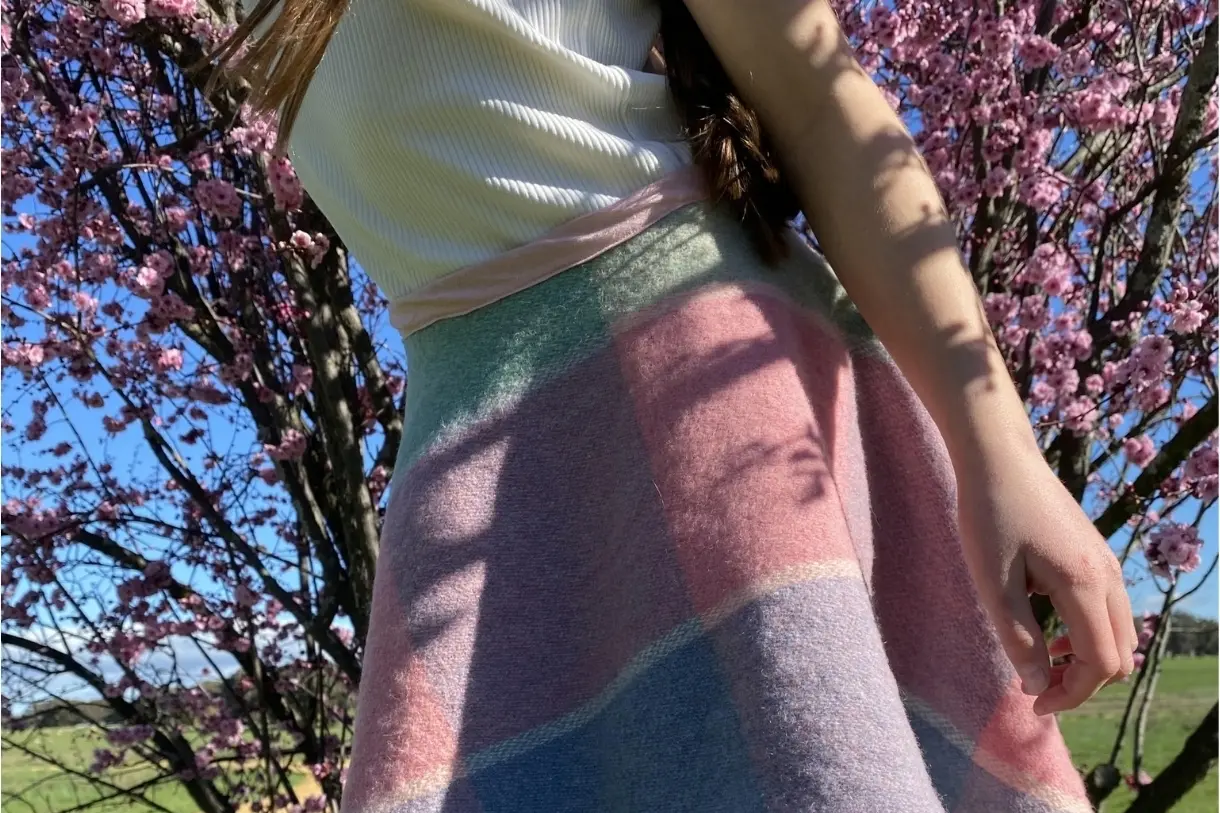 <p>Sunny Newman\\u2019s first-place entry in the Junior category of the 2026 Boorowa Irish Woolfest Upcycle Fashion Competition.</p>\\n