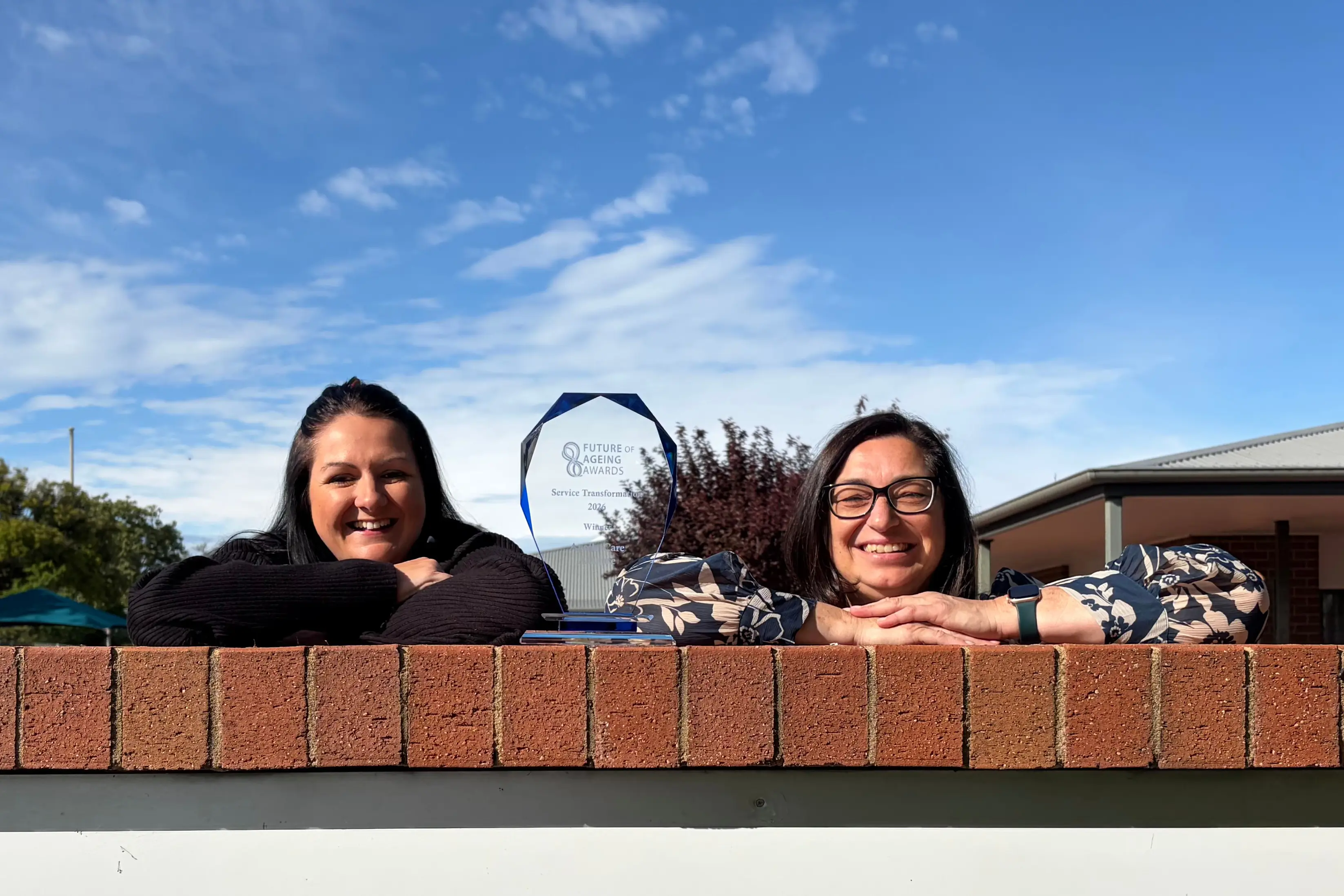 <p>Harden Grange facility manager Laura Knight alongside Apollo Alliance advisory representative Melissa Pinney. PHOTOS: Supplied</p>\\n