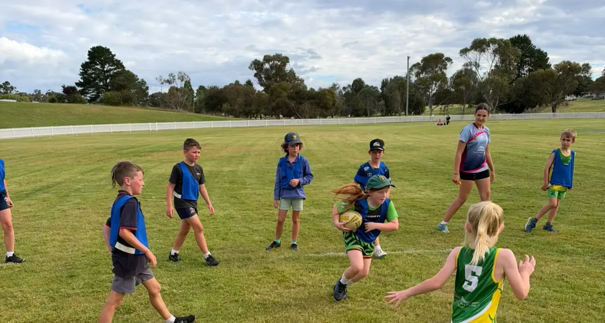 Boorowa junior touch season kicks off with more than 30 players