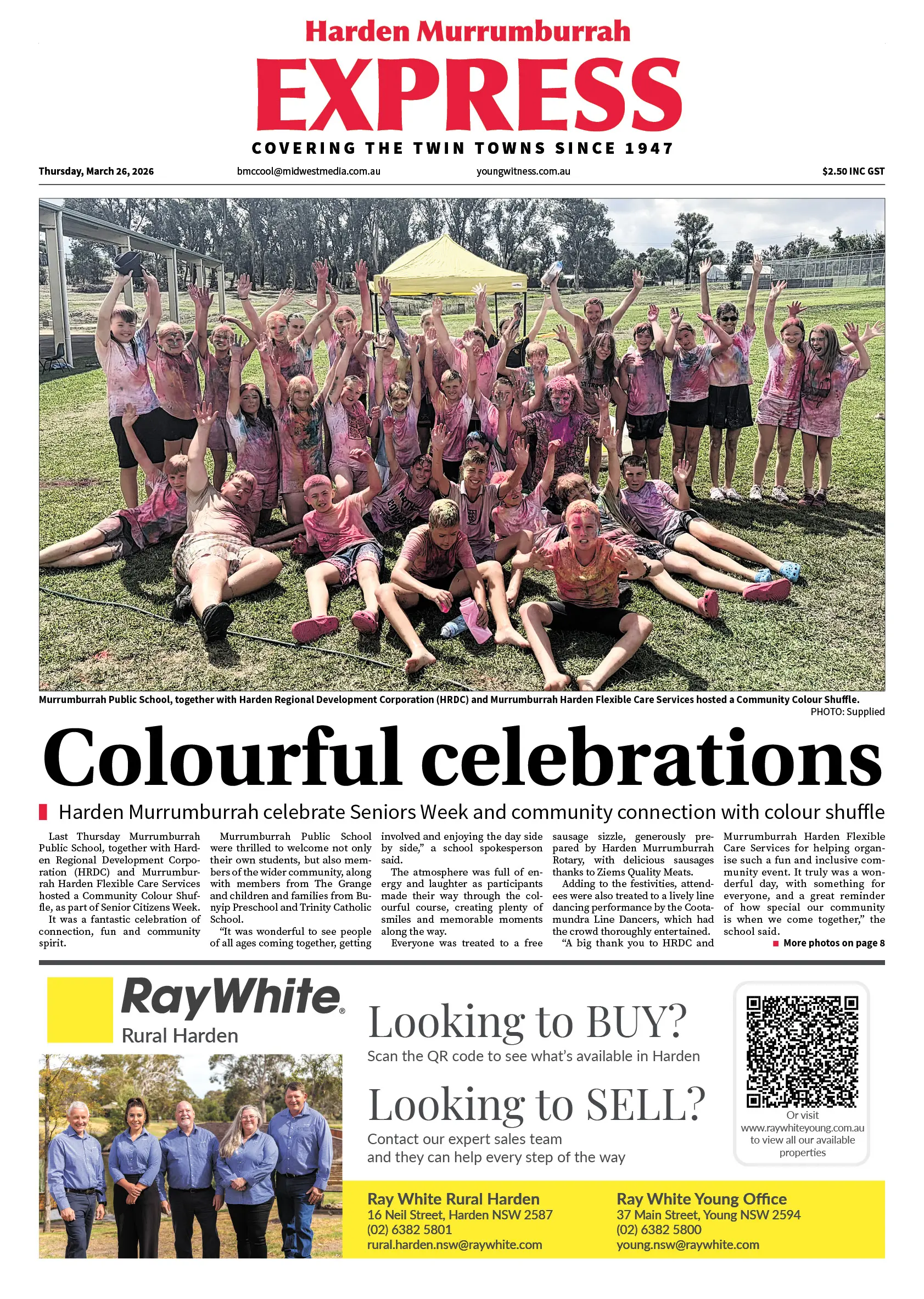 Harden Murrumburrah Express, Thursday, March 26, 2026
